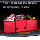 Car Trunk Insulation Storage Bag Ice Bag(Blue)