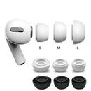 4 Sets In-Ear Headphones Silicone Earphone Earbud Case For AirPods Pro(White)