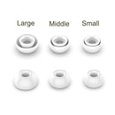 4 Sets In-Ear Headphones Silicone Earphone Earbud Case For AirPods Pro(White)