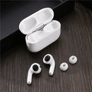 4 Sets In-Ear Headphones Silicone Earphone Earbud Case For AirPods Pro(White)