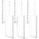 6 In 1 Clear Acrylic Cake Scraper Smoothing Tool Set