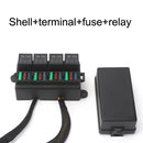 TF008-10 12V 4Pin Relay Car RV Radiography Sound Modified Electromagnetic Insurance Box