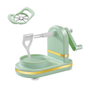 Hand Crank Fruit Peeler Apple Divider Dicer(Light Green)