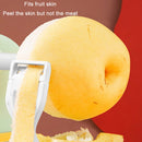 Hand Crank Fruit Peeler Apple Divider Dicer(Light Green)