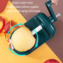 Hand Crank Fruit Peeler Apple Divider Dicer(Light Green)