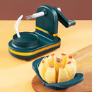 Hand Crank Fruit Peeler Apple Divider Dicer(Light Green)