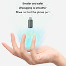 Ocrustar Capsule Mobile Phone Infrared Universal Remote Control, Color: 8 Pin (Black)