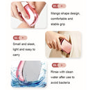 MMS-74 Mango Shaped Manual Nano Glass Grinder Epilator(Gold)