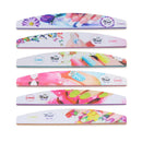GJ0507 6 In 1 Nail Art Tools Nail Polish Nail Scrub Strips(Fingertip)