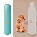 Pet Nail Polisher Dog Cat Small and Light multi-functional double grinding nail clipper(Green)