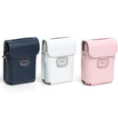 CAIUL Printer Protective Case PU Leather Case For Instax Mini Link2(Pink)