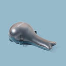 YJ001 Fruit Peeler With Box Whale Shape Storage Peeler(Blue)