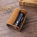 For Canon G7X3 / G5X2 / Sony ZV1RX1007 / RICOH GR3 Camera Leather Case(Light Brown)