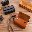 For Canon G7X3 / G5X2 / Sony ZV1RX1007 / RICOH GR3 Camera Leather Case(Black)