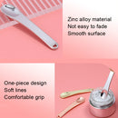 10 PCS Zinc Alloy Cosmetics Spoons Cream Split Spoon(Gold)