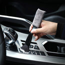 D-4527 Car Dust Cleaning Double-hended Soft Bristle Detail Brush(Black)