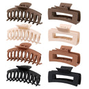 8PCS/Set L 20220322 Scrub Waterproof Drop Resistant Colorful Hair Grabber