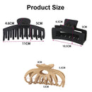 8PCS/Set N 20220322 Scrub Waterproof Drop Resistant Colorful Hair Grabber