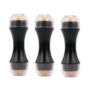 3 PCS Portable Volcanic Oil Suction Ball, Style: Double Head (Black)