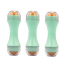3 PCS Portable Volcanic Oil Suction Ball, Style: Double Head (Blue)