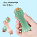 3 PCS Portable Volcanic Oil Suction Ball, Style: Steel Ball Double Head (Pink)