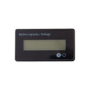 L6133 LCD Electric Motorcycle Power Display, Style: Button Front White Backlight