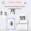 C19 200DPI Student Homework Printer Bluetooth Inkless Pocket Printer Pink Sticker x 5