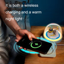 Decorative Table Lamp Wireless Fast Charging Smart Bluetooth Music Light, Style: Bluetooth Model(Penguin)