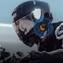 Motorcycle Helmet Call Music Navigation Bluetooth Headset, Color: Yellow(Hard Pipe Microphone)