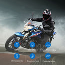 Motorcycle Helmet Call Music Navigation Bluetooth Headset, Color: Green(Soft Pipe Microphone)