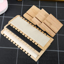 Simple Solid Wood Necklace Display Stand Jewelry Props Necklace Hanger(White Skin)