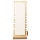 Simple Solid Wood Necklace Display Stand Jewelry Props Necklace Hanger(White Skin)