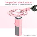 YT01 Microphone Cantilever Bracket Shock Mount Metal SLR Live Bracket(Black)