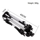 Mobile Phone Tablet Folding Aluminum Alloy Stand Live Portable Stand(White)