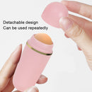 4 PCS Volcanic Stone Oil Absorption Ball Portable Beauty Stick(Large Color Box Black)