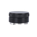 Coffee Grinder Alloy Powder Dispenser Set, Size: A2 58mm 3 Leaf (Black)