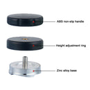 Coffee Grinder Alloy Powder Dispenser Set, Size: A2 58.35mm 4 Leaf (Gray)