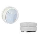 Coffee Grinder Alloy Powder Dispenser Set, Size: 51mm 3 Leaf (White)