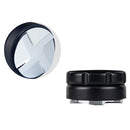 Coffee Grinder Alloy Powder Dispenser Set, Size: 58mm 4 Leaf (Black)