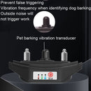 Intelligent Anti-barking Device Dog Trainer Collar, Style: Vibration+Electric Shock+Sound(Black)