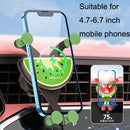Cute Fruit Air Outlet Car Navigation Phone Holder(Watermelon)
