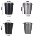 Coffee Machine Powder Cup Sieve Brewing Head Appliance, Color: Dark Black (58mm)