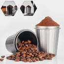 Coffee Machine Powder Cup Sieve Brewing Head Appliance, Color: Silver Gray (58mm)