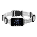 Dog Trainer Electronic Fence Smart GPS Wireless Bark Stop(White)