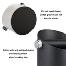 Coffee Waste Bin Milk Tea Residue Recycling Powder Box, Color: White (Aluminum Alloy)