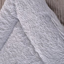 Double Sided Pet Mat Four Seasons Warm Dog Blanket,Size: L(Wick Strip Gray)
