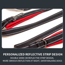 Anti-break Pet Leash Car Dual-purpose Reflective Seat Belt, Size: XL(Rose Red)