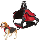 Distributed Load Soft Reflective Pet Chest Strap, Size: S(Red)