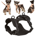 Pet PVC Strap Macaron Color Dog Chest Strap, Size: XS(Black)
