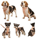 Pet PVC Strap Macaron Color Dog Chest Strap, Size: M(Pink)